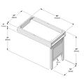 Pull-out Desk for Low Loft Bed