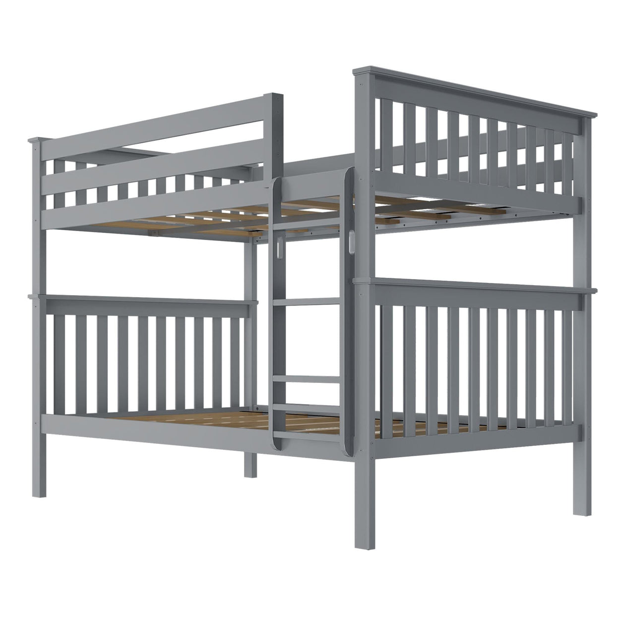 180251-121 : Bunk Beds Full over Full Bunk Bed, Grey