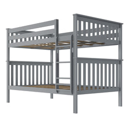 180251-121 : Bunk Beds Full over Full Bunk Bed, Grey