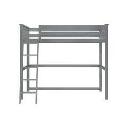 180427-121 : Loft Beds Twin High Loft, Grey