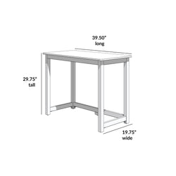 181000-121 : Furniture Simple Desk - 40 inches, Grey