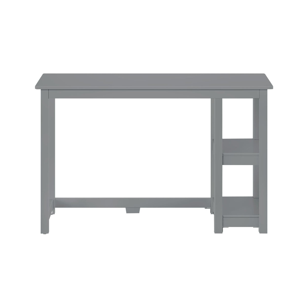 181205-121 : Furniture Desk with Bookshelves - 47 inches, Grey