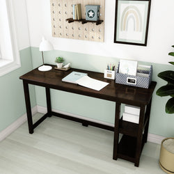 181405-005 : Furniture Desk with Bookshelves - 55 inches, Espresso