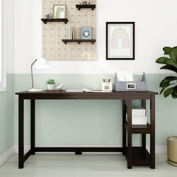 181405-005 : Furniture Desk with Bookshelves - 55 inches, Espresso