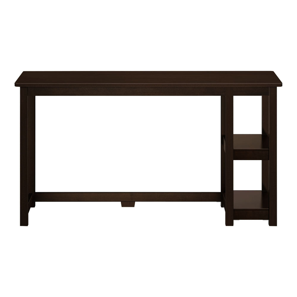 181405-005 : Furniture Desk with Bookshelves - 55 inches, Espresso