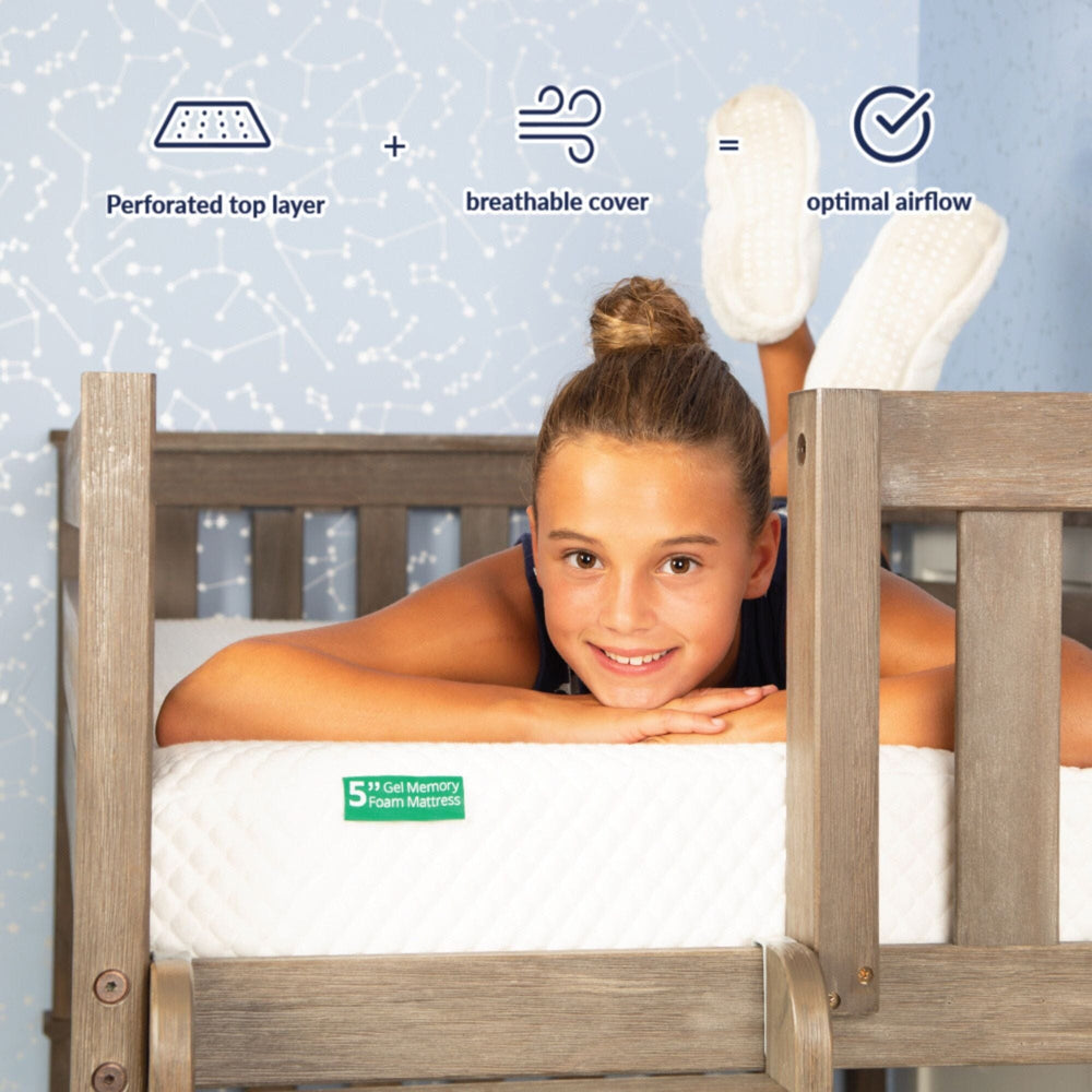 183015-000 : Mattresses 5" Memory Foam Mattress Twin