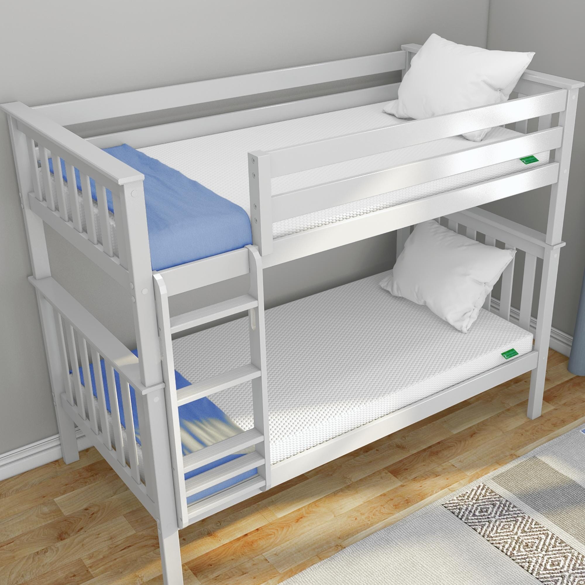 Twin bunk bed clearance mattress