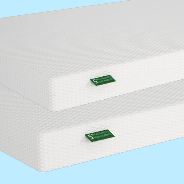5-Inch Full-Size Memory Foam Mattress Bundle for Bunk Bed | Medium-Firm | Hypoallergenic Kid's Mattress | Max & Lily