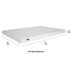 183231-000 : Mattresses Twin/Full 5" Memory Foam Mattress Bundle