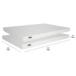 183255-000 : Mattresses 2 X 5" Full Memory Foam Mattress