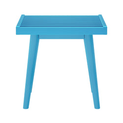 184300-105 : Accessories Mid-Century Modern Single Bench, Teal