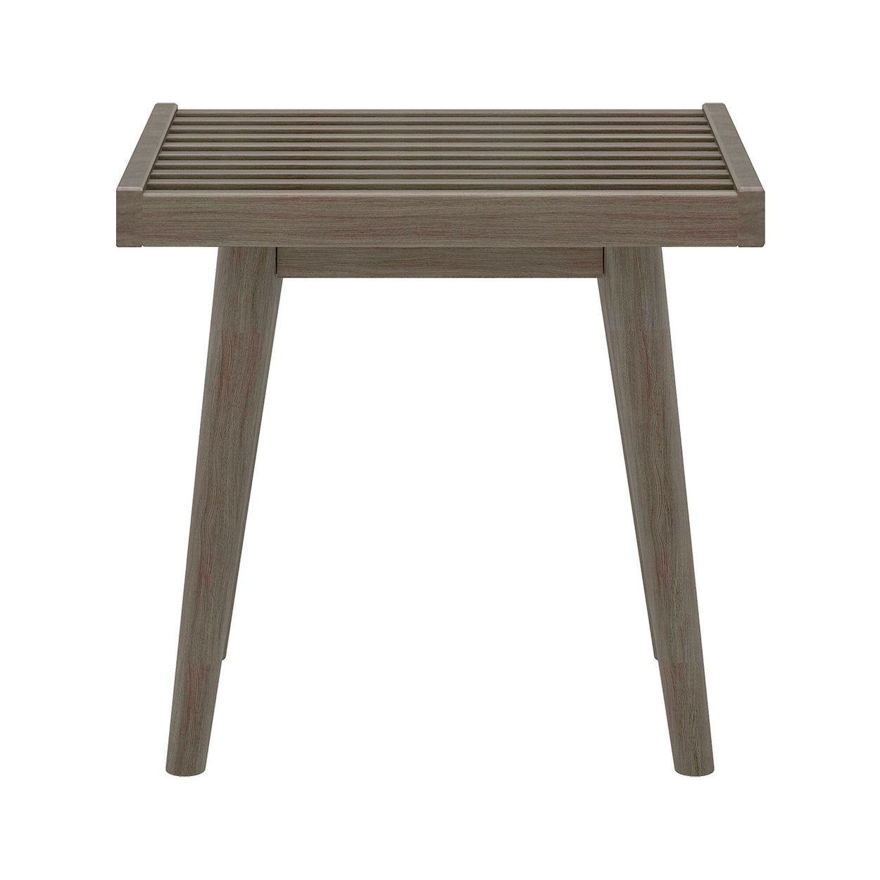 184300-151 : Accessories Mid-Century Modern Single Bench, Clay