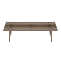 184302-151 : Accessories Mid-Century Modern Full-Size Bench, Clay