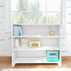 184720-002 : Bookcase Classic 3-Shelf Bookcase, White