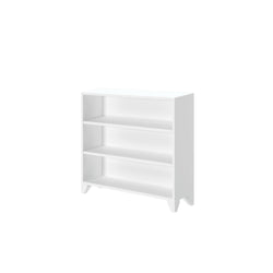 184720-002 : Bookcase Classic 3-Shelf Bookcase, White