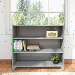 184720-121 : Furniture Classic 3-Shelf Bookcase, Grey