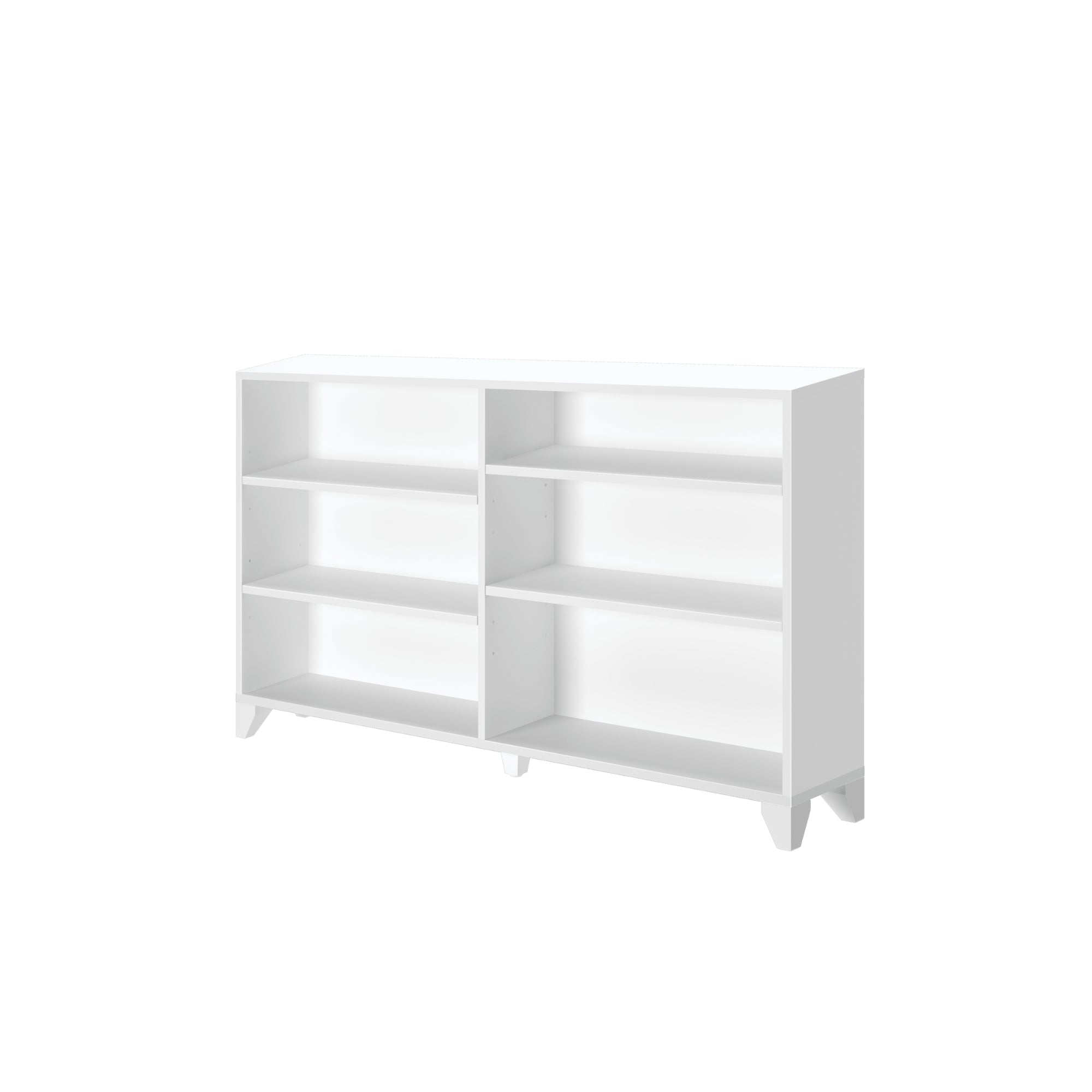 Classic 6-Shelf Bookcase – Max and Lily