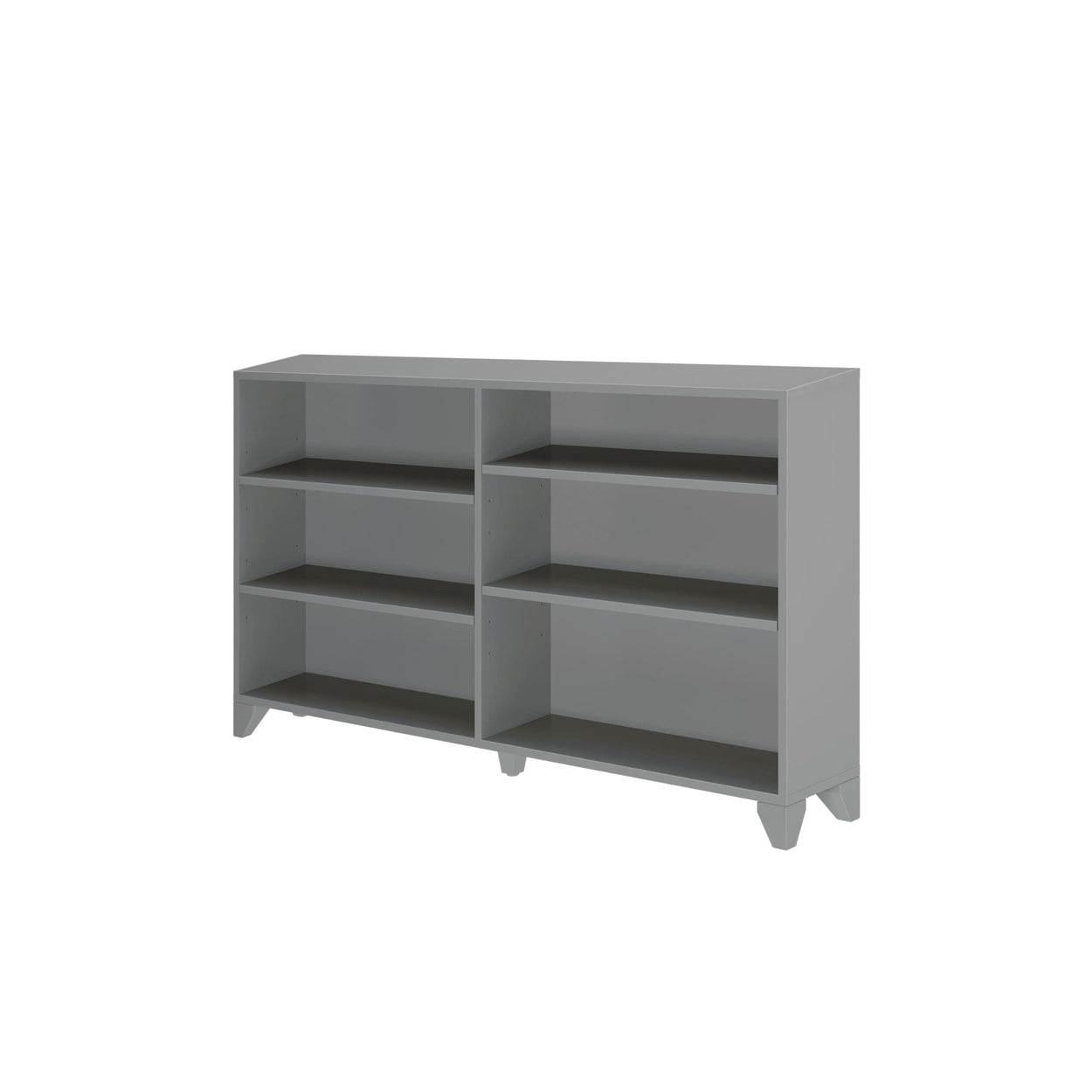 184760-121 : Furniture Classic 6-Shelf Bookcase, Grey