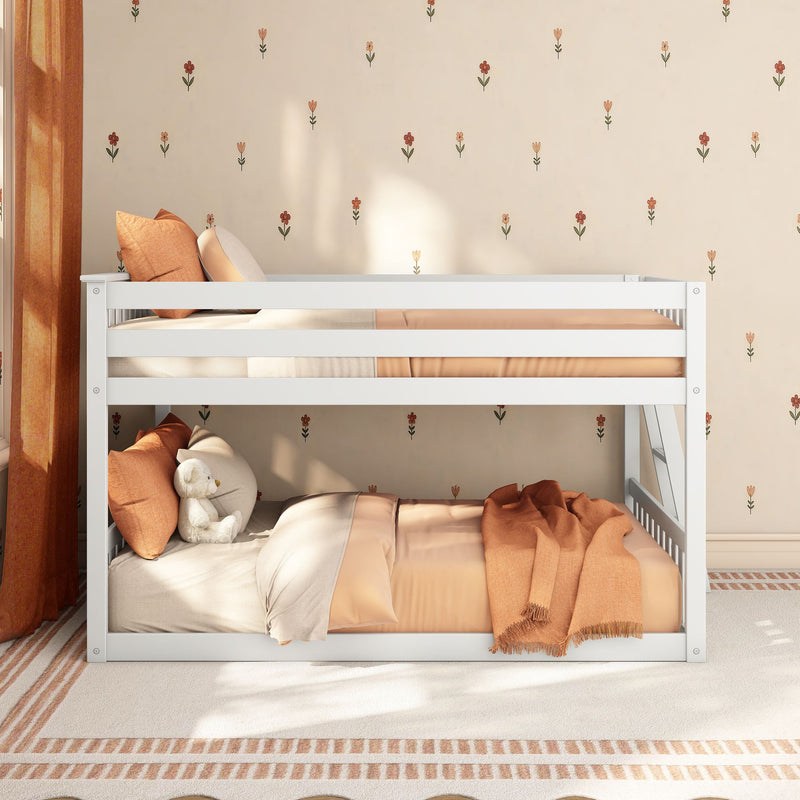 Full Over Full Low Bunk Bed