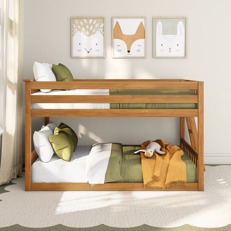 Full Over Full Low Bunk Bed