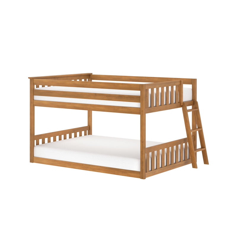 Full Over Full Low Bunk Bed