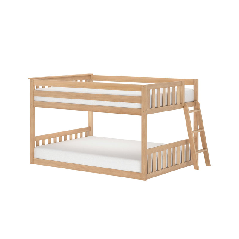 Full Over Full Low Bunk Bed