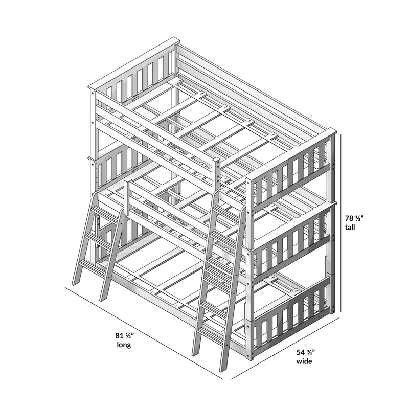 Twin Triple Bunk