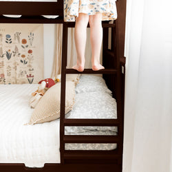 186231-005 : Bunk Beds Twin Over Full Bunk Bed With Trundle, Espresso