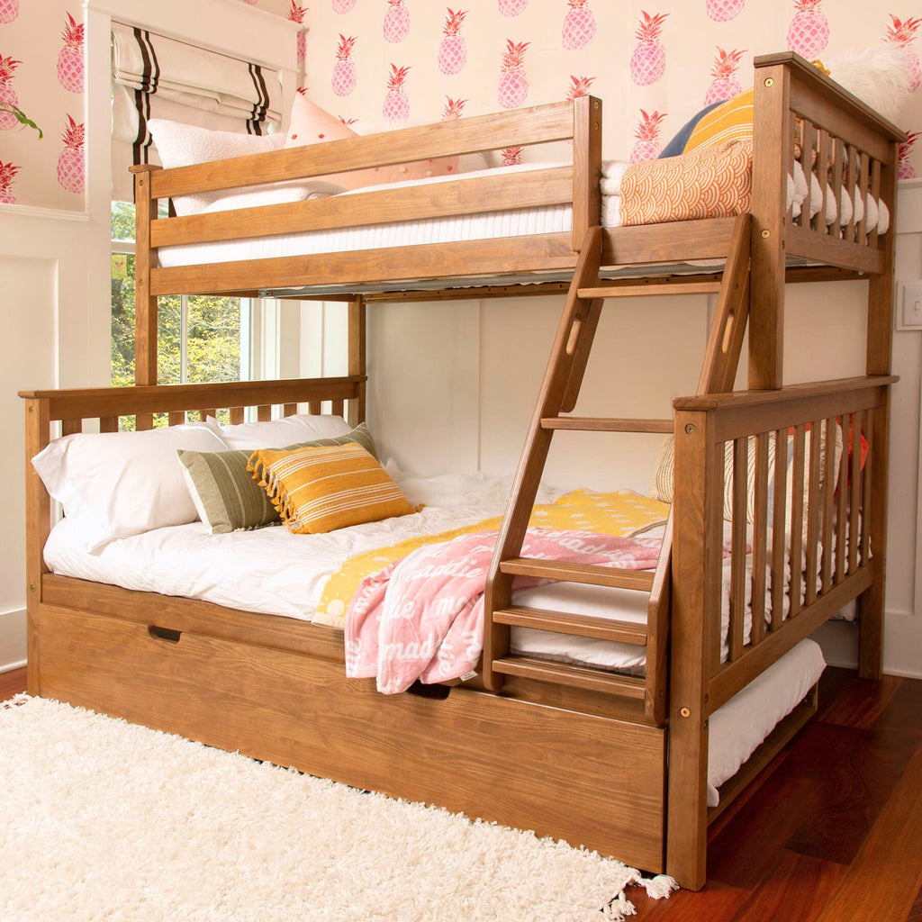Twin Over Full Bunk Bed With Trundle
