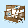 Twin Over Full Bunk Bed With Trundle