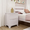 Modern Farmhouse 2-Drawer Nightstand