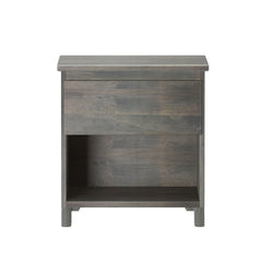 1900211000-185 : Furniture Farmhouse 1 Drawer Nightstand, Driftwood