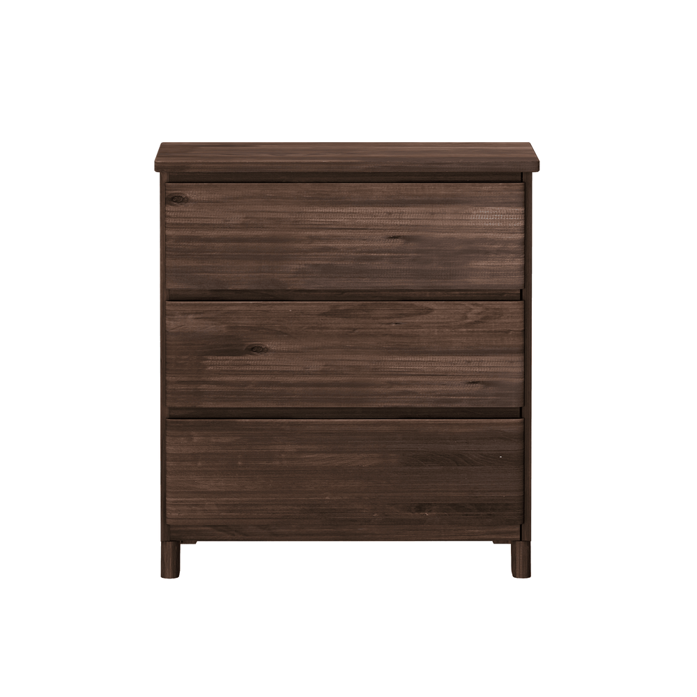 1900213000-181 : Furniture Modern Farmhouse 3 Drawer Dresser, Barnwood Brown