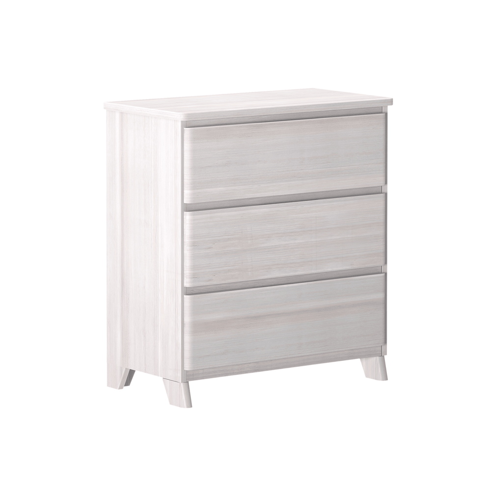 1900213000-182 : Furniture Modern Farmhouse 3 Drawer Dresser, Whitewash