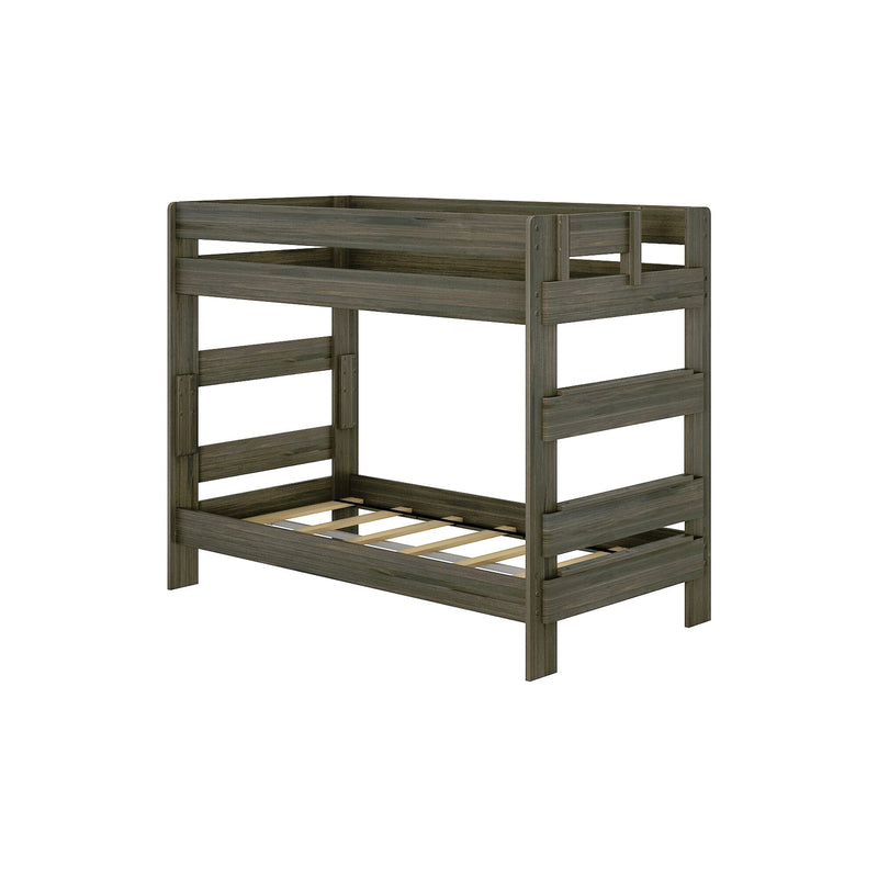 Modern Farmhouse Twin Over Twin Bunk Bed – Max and Lily