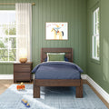 Modern Farmhouse Twin Plank Bed