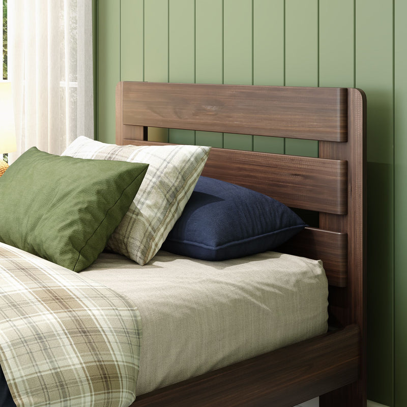 Modern Farmhouse Twin Plank Bed