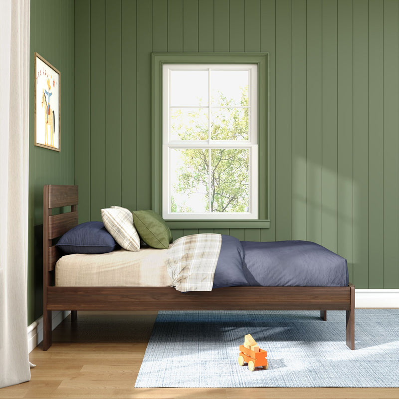 Modern Farmhouse Twin Plank Bed
