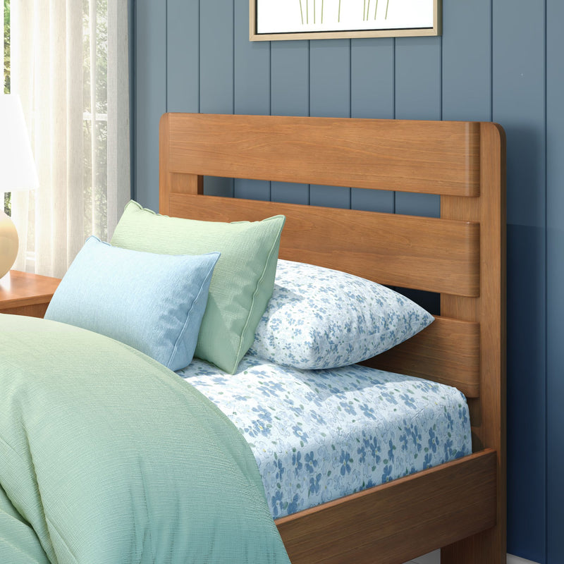 Modern Farmhouse Twin Plank Bed