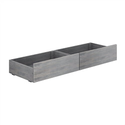 191262-185 :  Farmhouse Underbed Storage Drawers (Fingerjoint), Driftwood