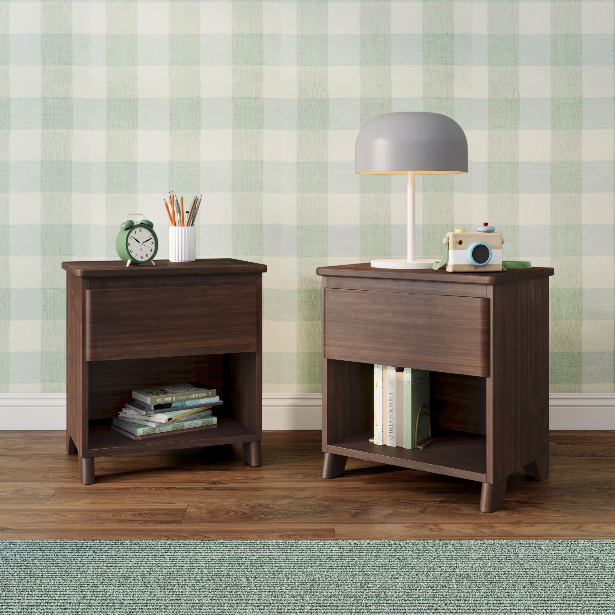 Modern Farmhouse Nightstand (Set of 2) – Max and Lily