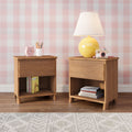 Modern Farmhouse Nightstand (Set of 2)