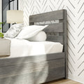 Modern Farmhouse Twin Plank Bed With Trundle