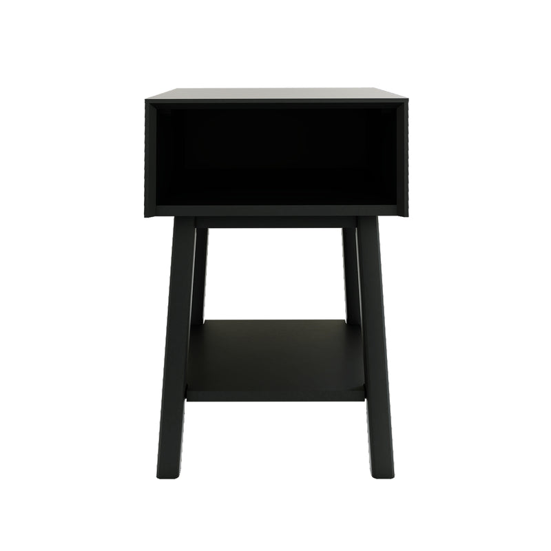 Mid-Century Modern Cubby Nightstand