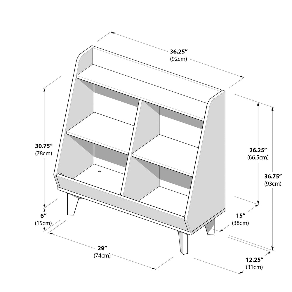 2000132000-002 :  Frankie Bookcase, White