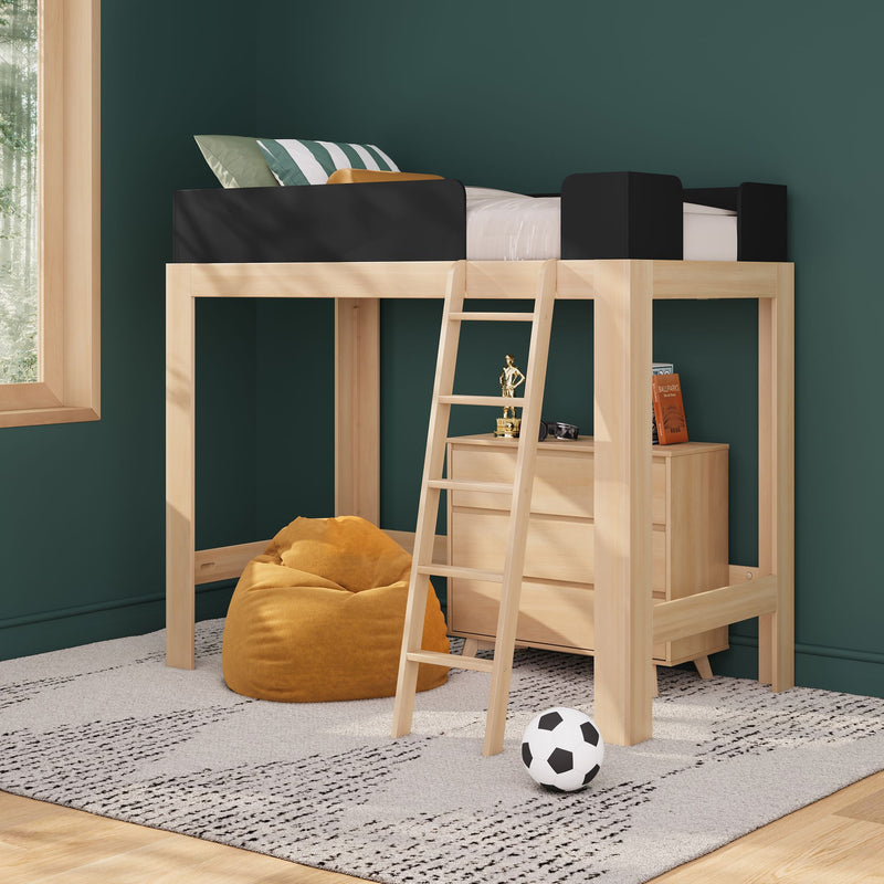 (Combined Listing) Mid-Century Modern Twin Loft Bed