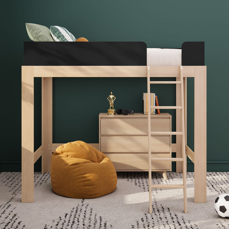 Mid-Century Modern Full Loft Bed