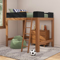 Mid-Century Modern Full Loft Bed