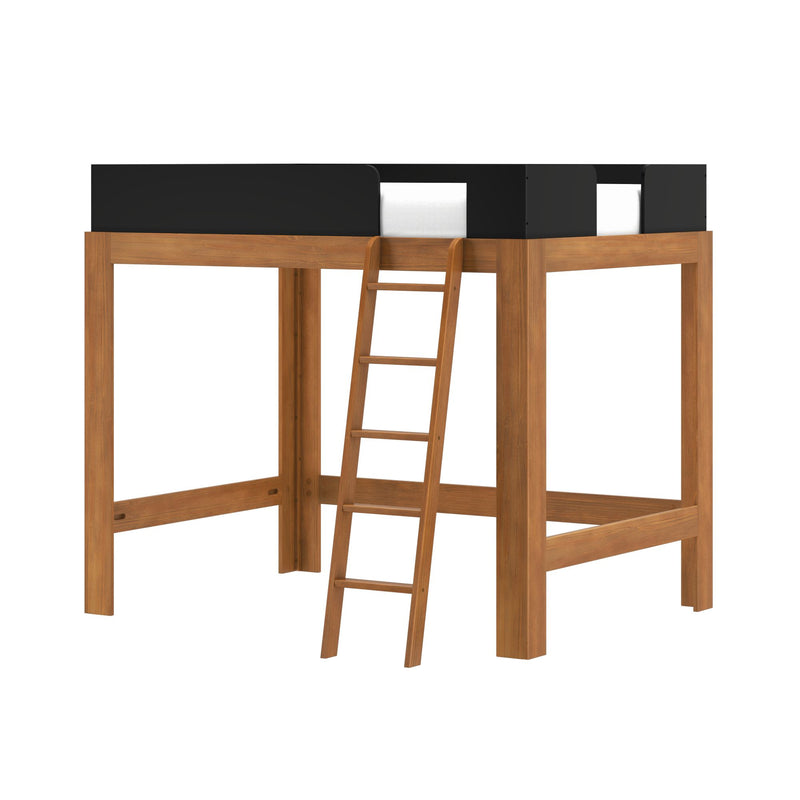 Mid-Century Modern Full Loft Bed