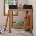 Mid-Century Modern Full Loft Bed